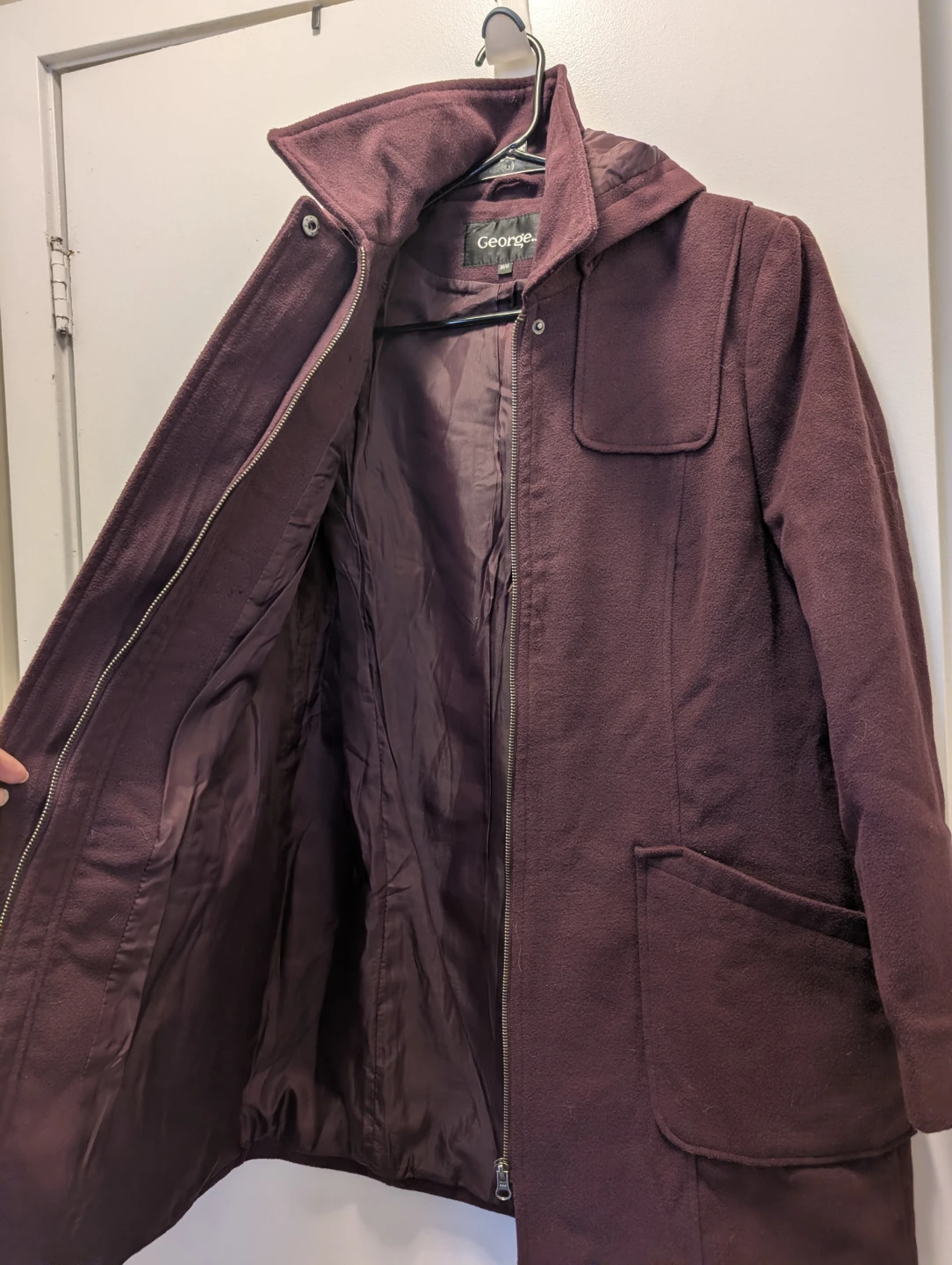 George Women's Jacket - Size M/M - Burgundy - photo 3