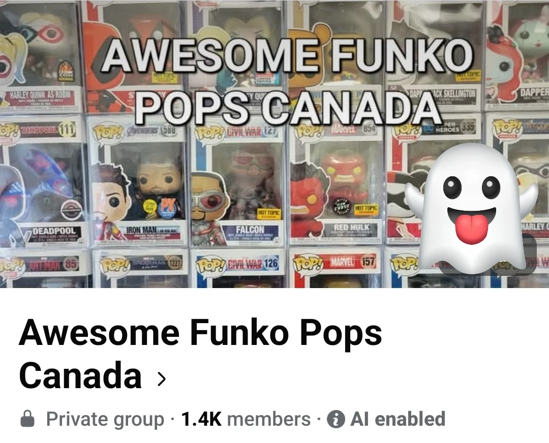 AWESOME FUNKO POPS CANADA Search & join on Facebook