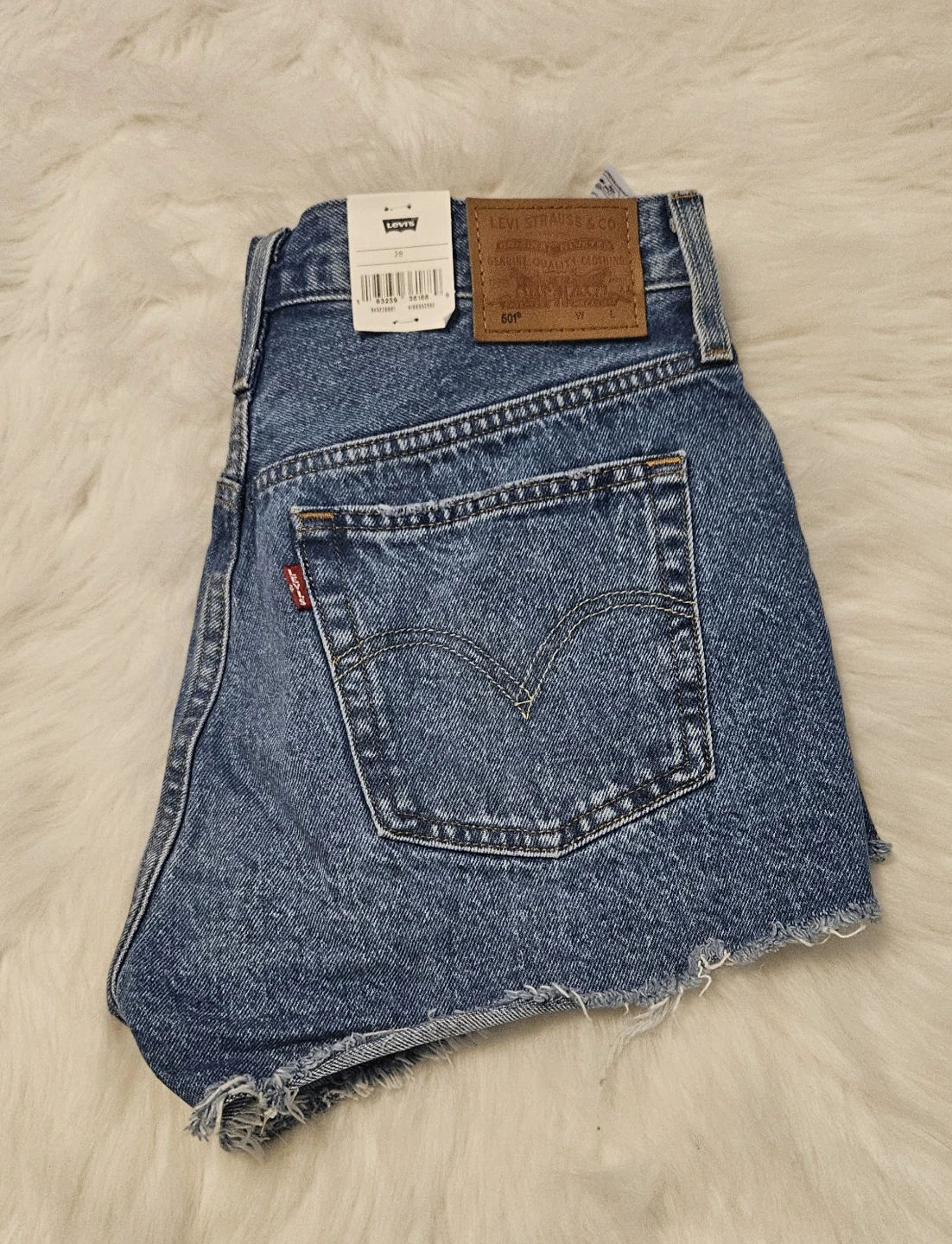 Levi's Premium 501 Denim Shorts Size 28 - photo 3