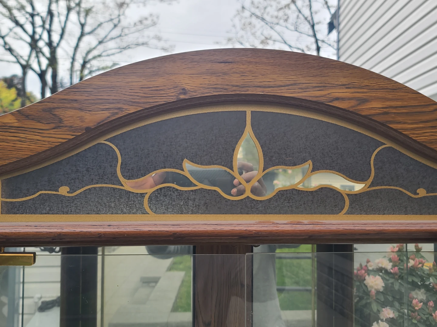 Corner Curio Cabinet Display Shelf - photo 3