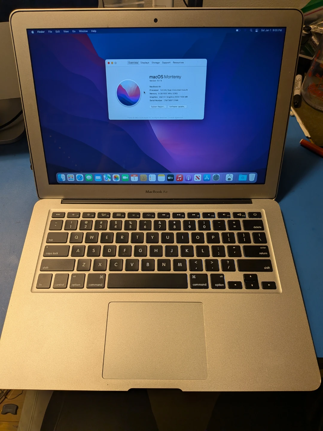2017 MacBook Air 13" 8GB RAM
