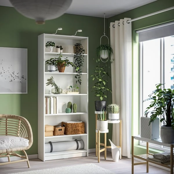 White IKEA Billy Bookcase