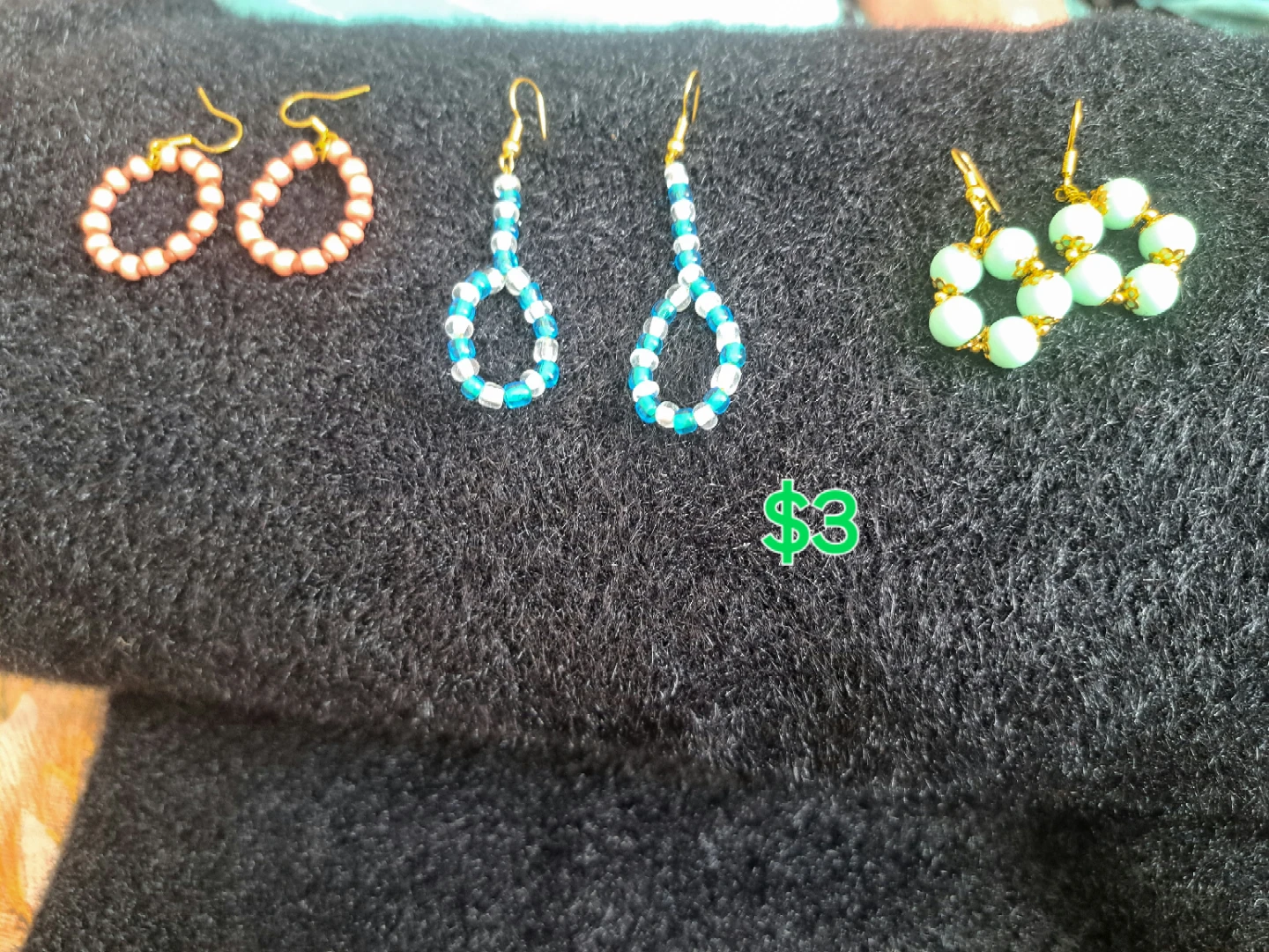 Handmade Beaded Bracelets and Earrings Sets - photo 2