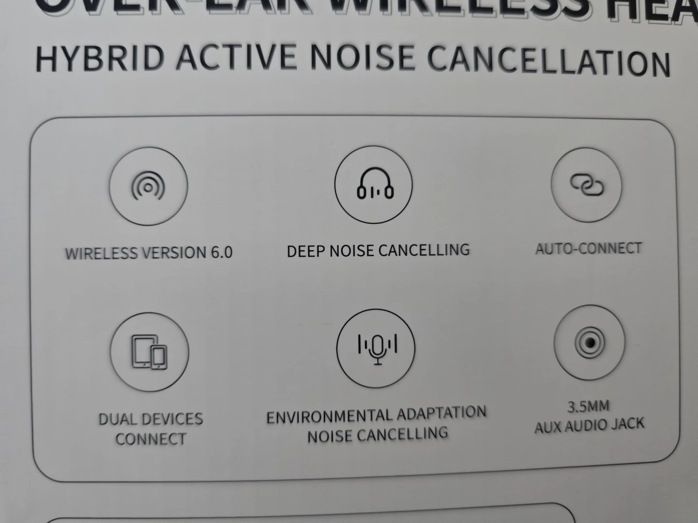 H2 Extra Bass Over-Ear Wireless Headphones - photo 4