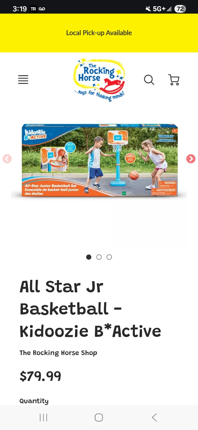 Kidoozie All-Star Junior Basketball Set - photo 2