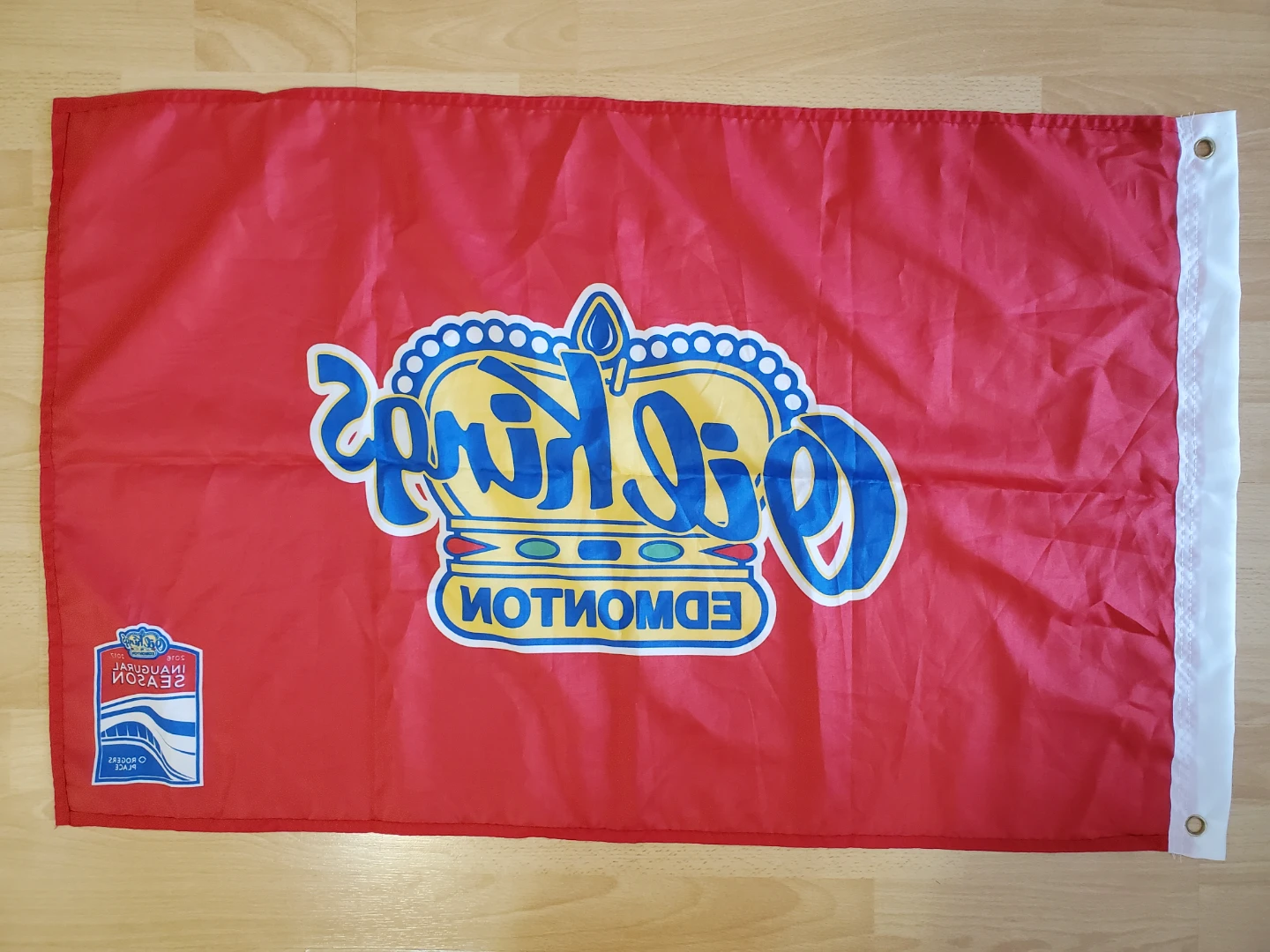 Edmonton Oil Kings Inaugural Season Flag - photo 2