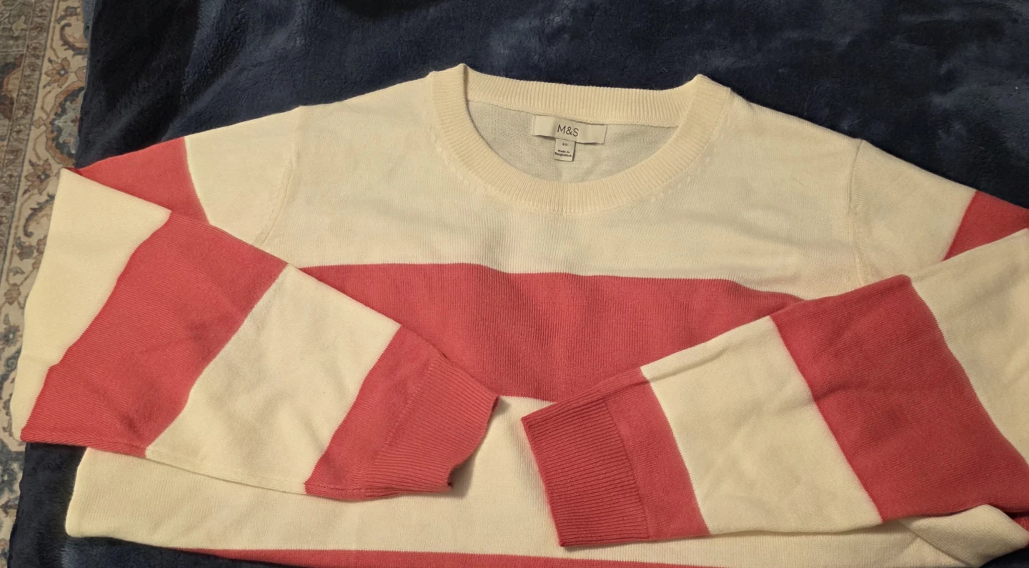 M&S Striped Sweater