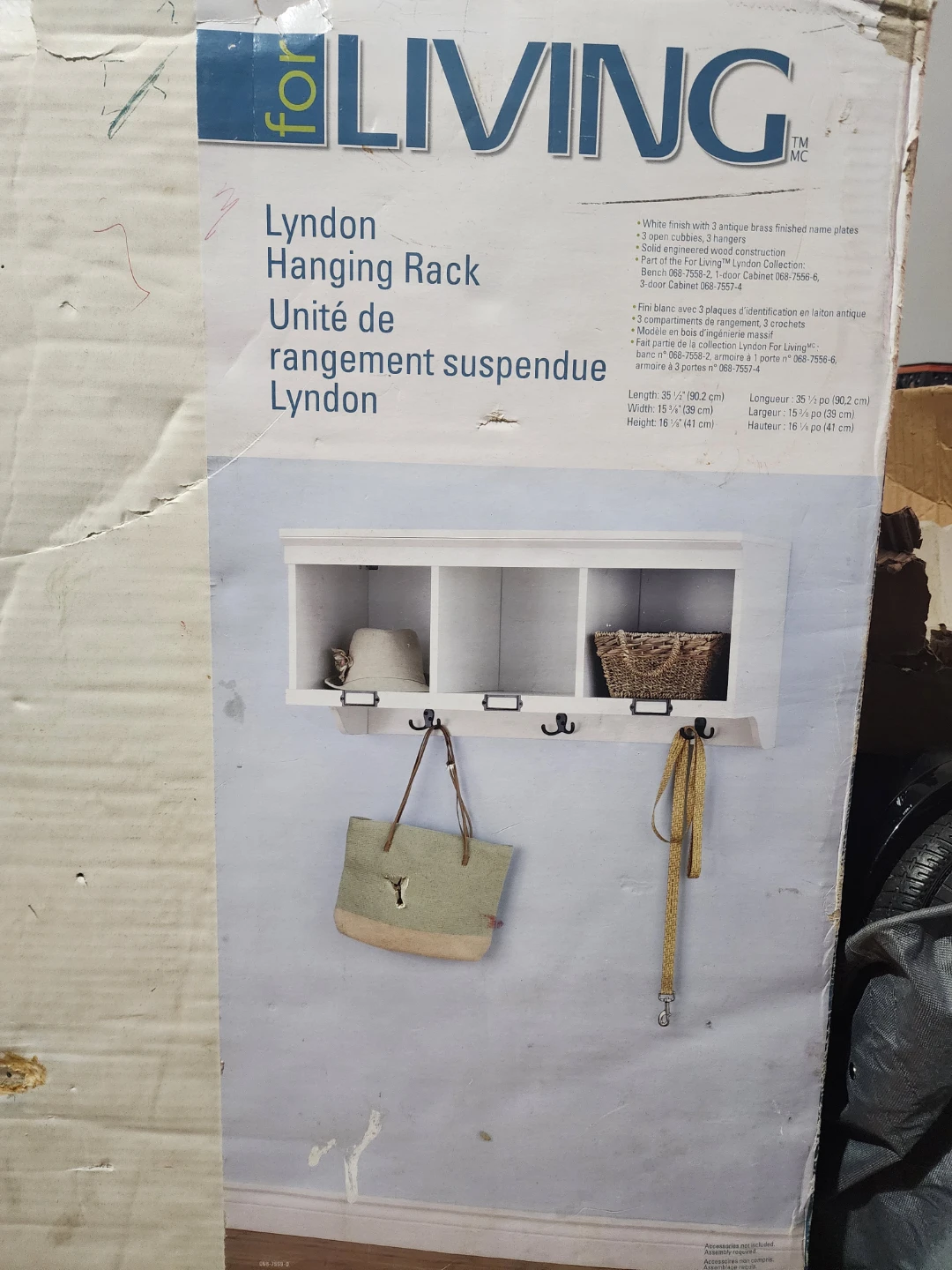 Unité de rangement suspendue Lyndon