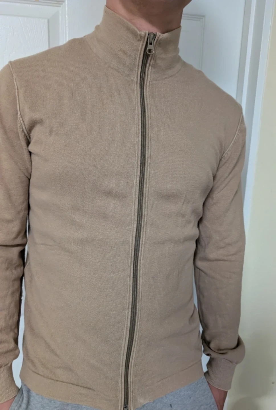 Men's Zip-Up Sweater