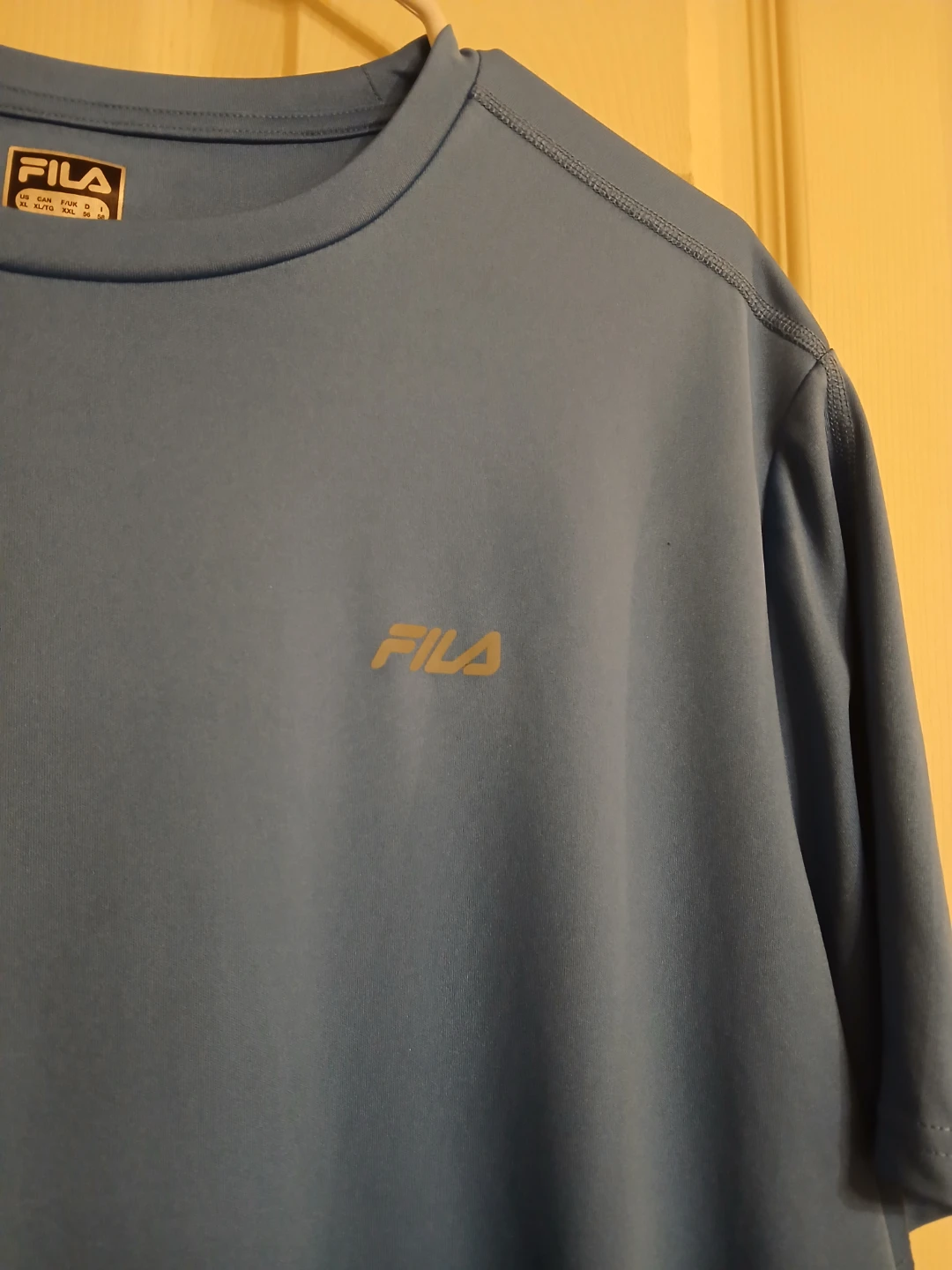 Fila men's blue performance tee, size XL - photo 3