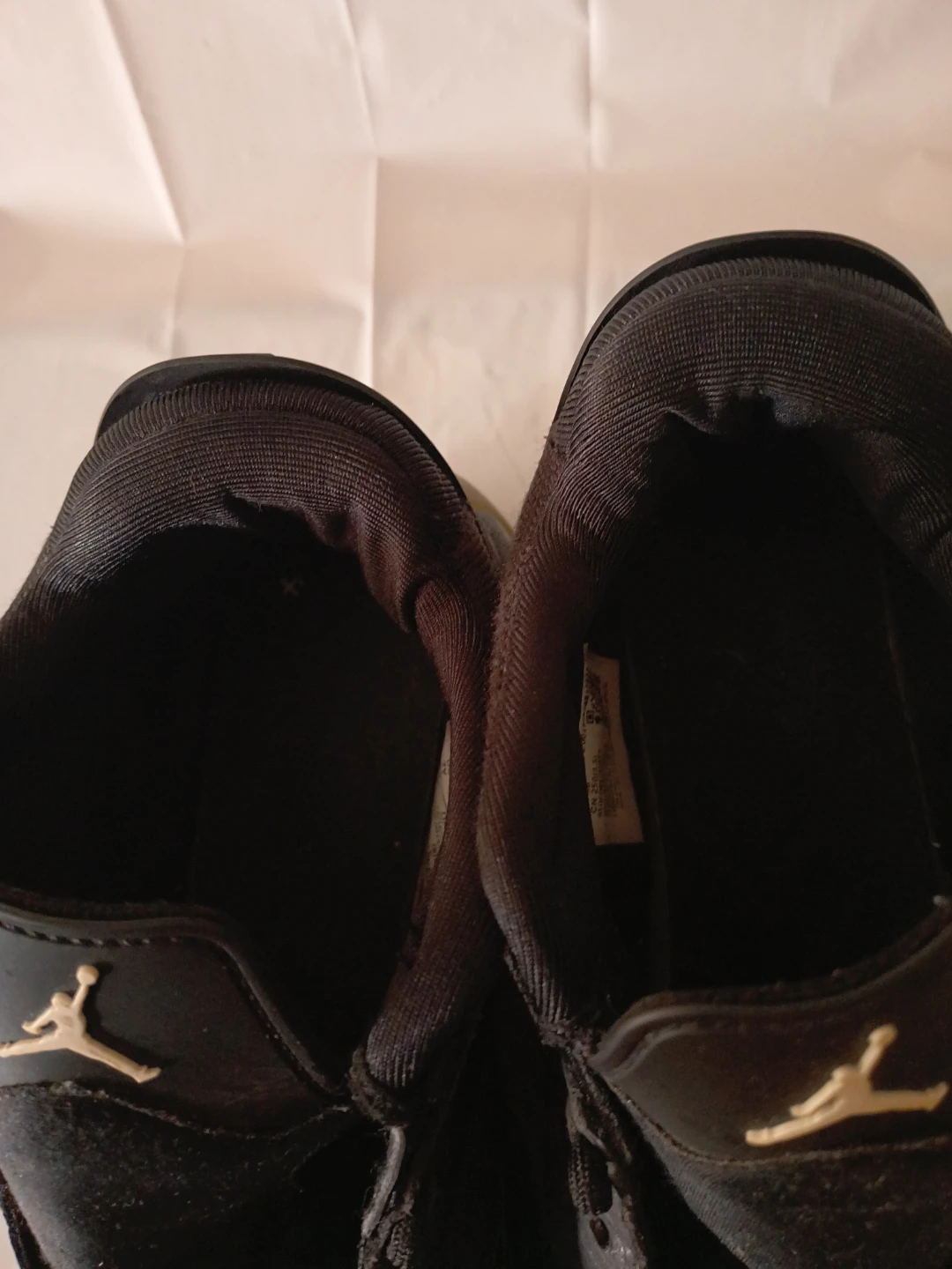 Jordan Air Black Basketball Shoes Sz. 7Y - photo 4