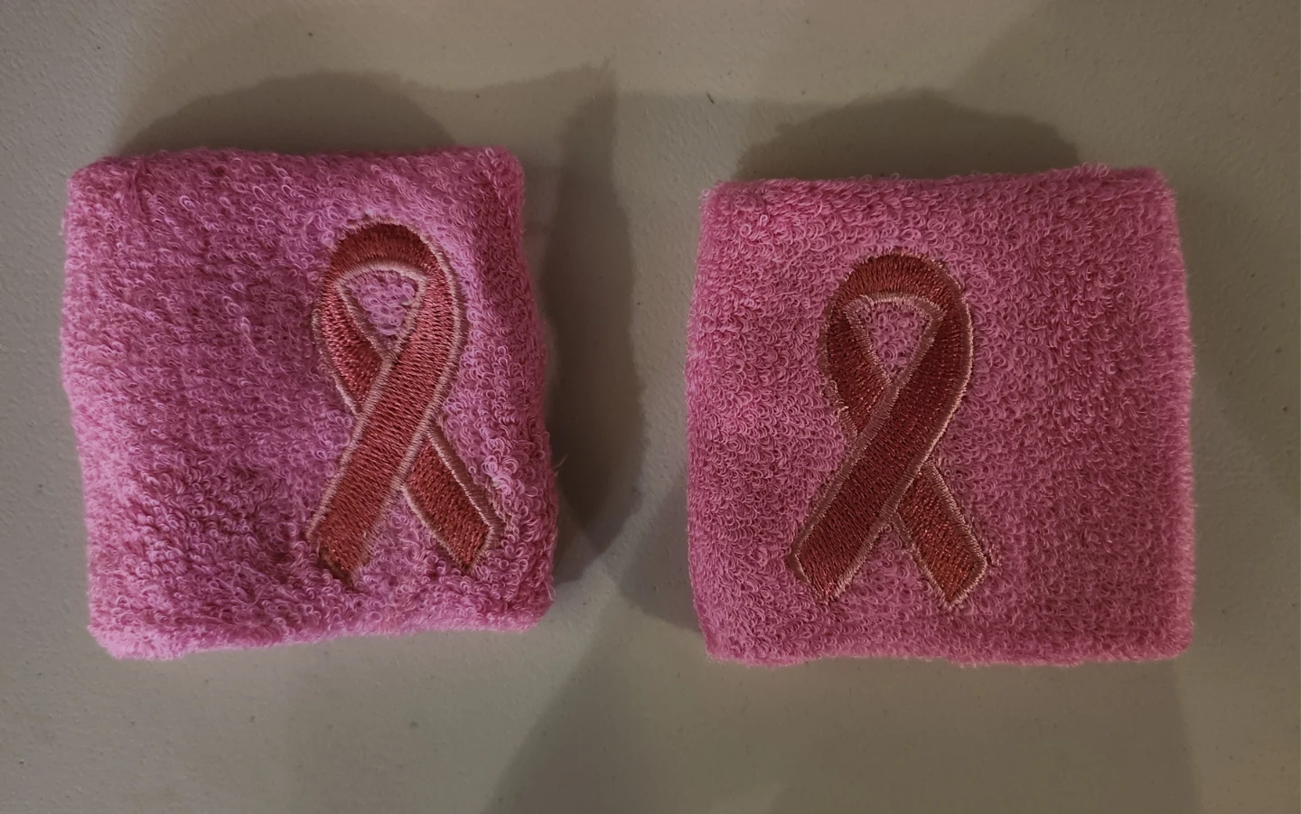 Pink Breast Cancer Awareness Headband and Wristbands Set - photo 2