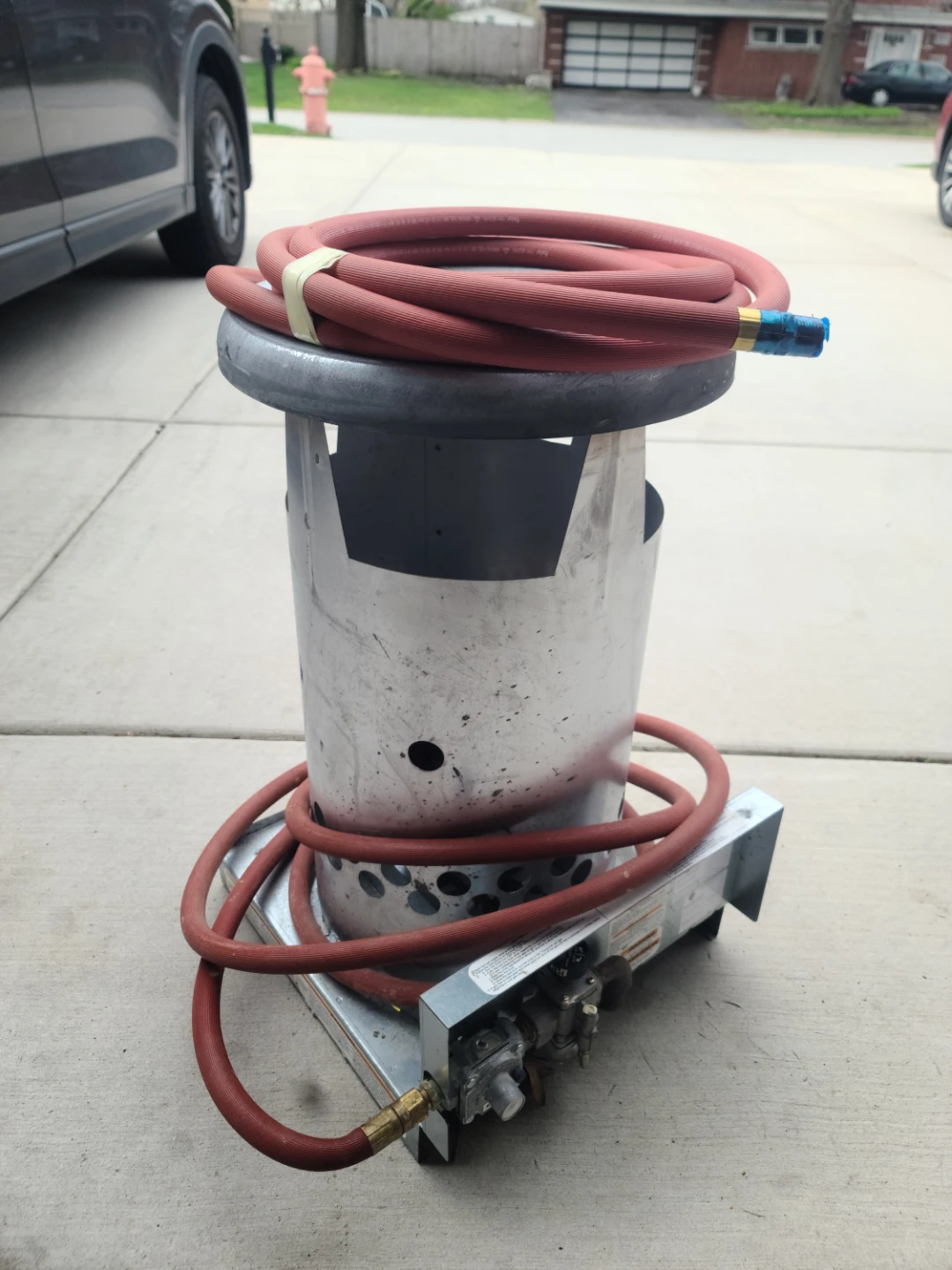 Propane Heater with extra 25ft Hose