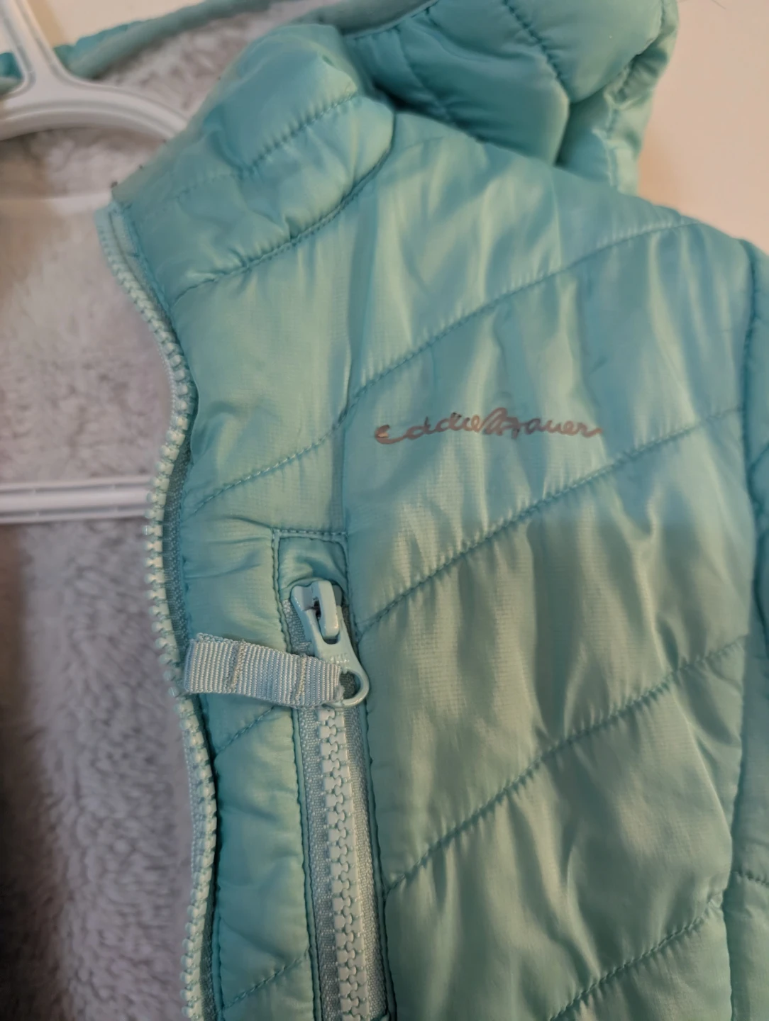 Eddie Bauer Quilted Lined Jacket - Teal - photo 4