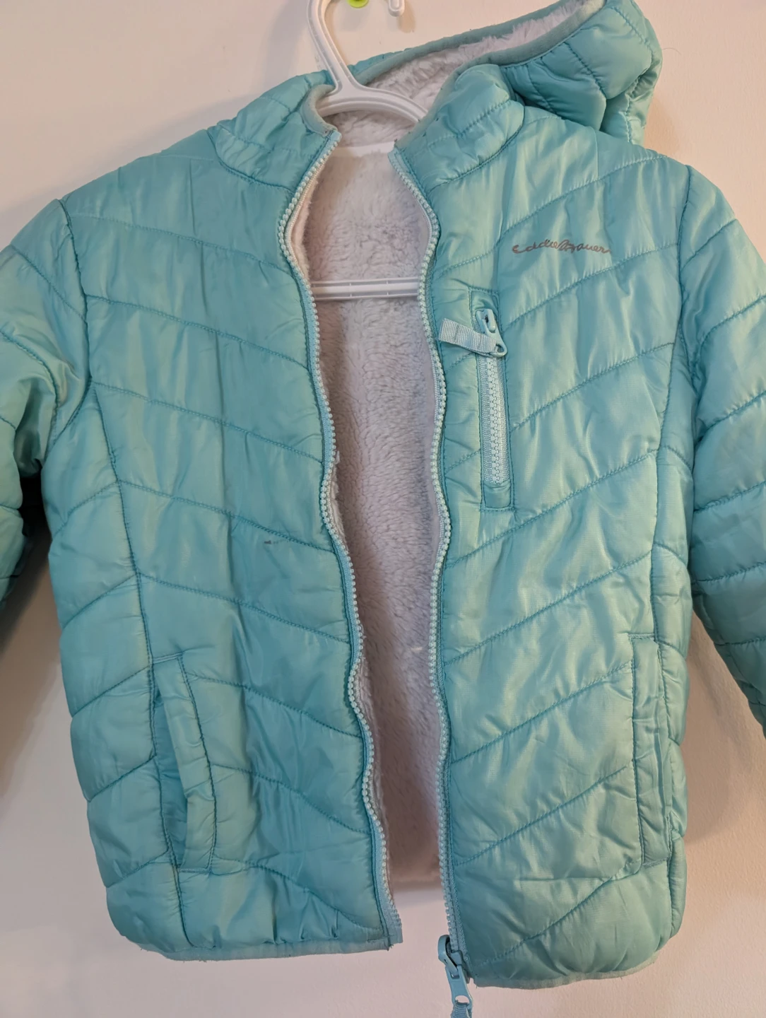 Eddie Bauer Quilted Lined Jacket - Teal - photo 5
