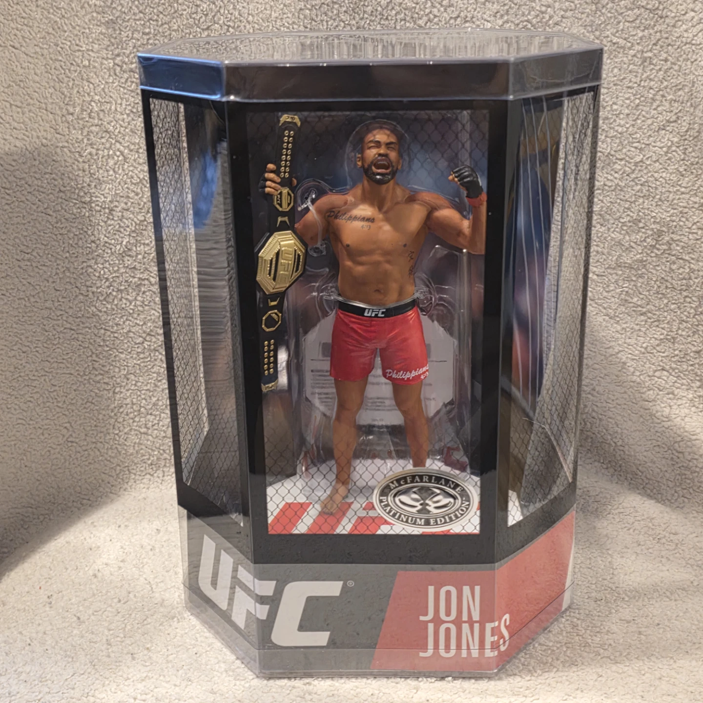UFC Jon Jones Platinum Series Figure