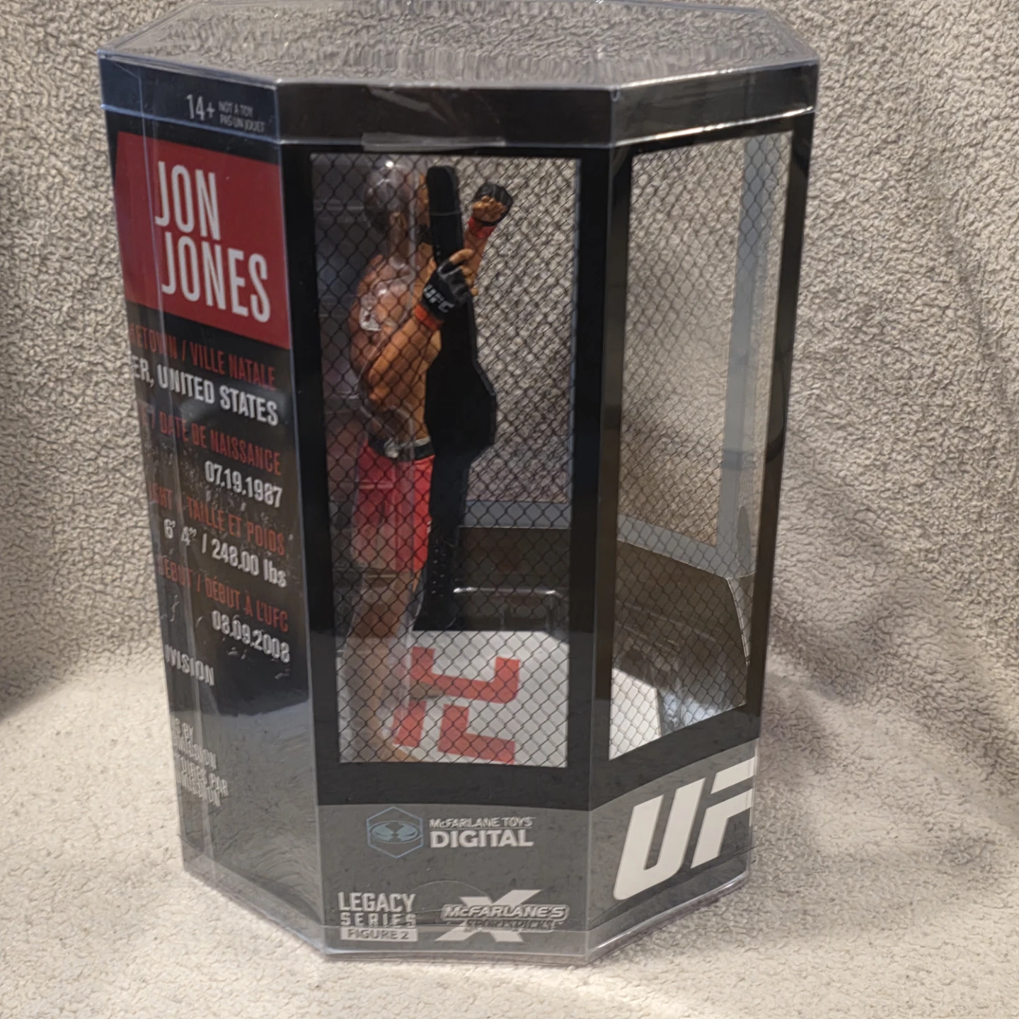 UFC Jon Jones Platinum Series Figure - photo 4