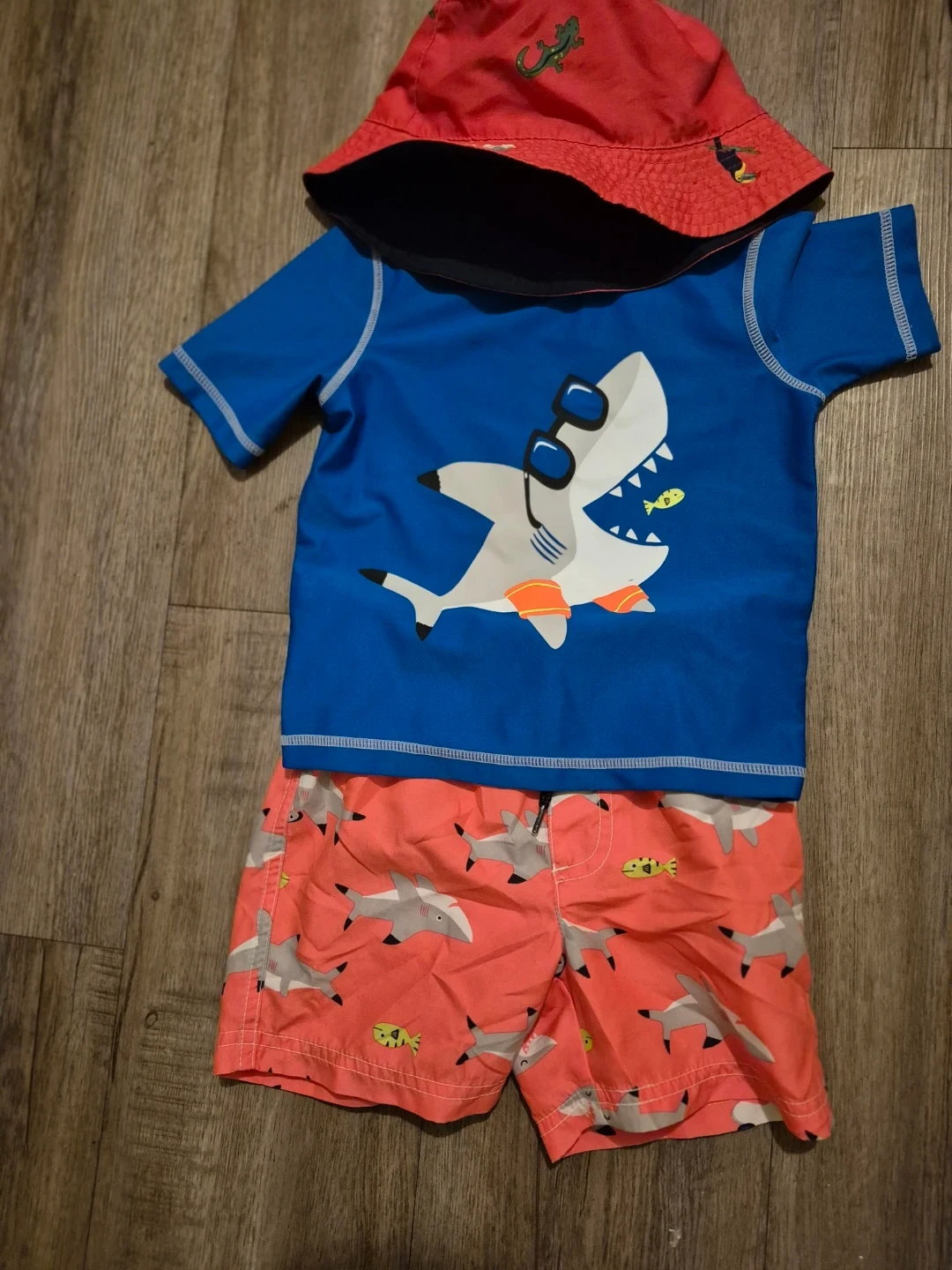 Carter's Toddler Shark Swimsuit Set 2T