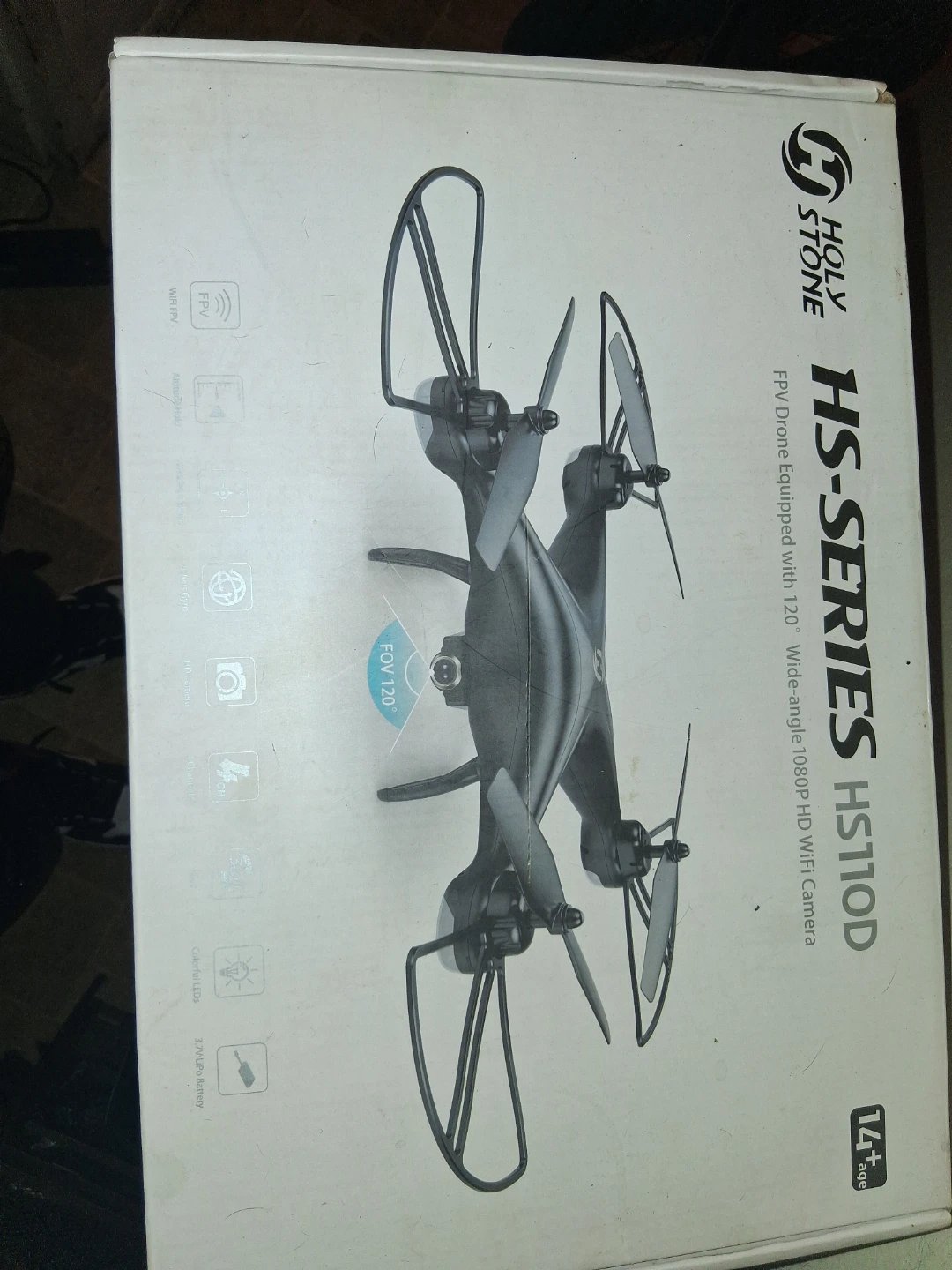 Holy Stone HS-Series HS110D FPV Drone with 1080P HD WiFi Camera