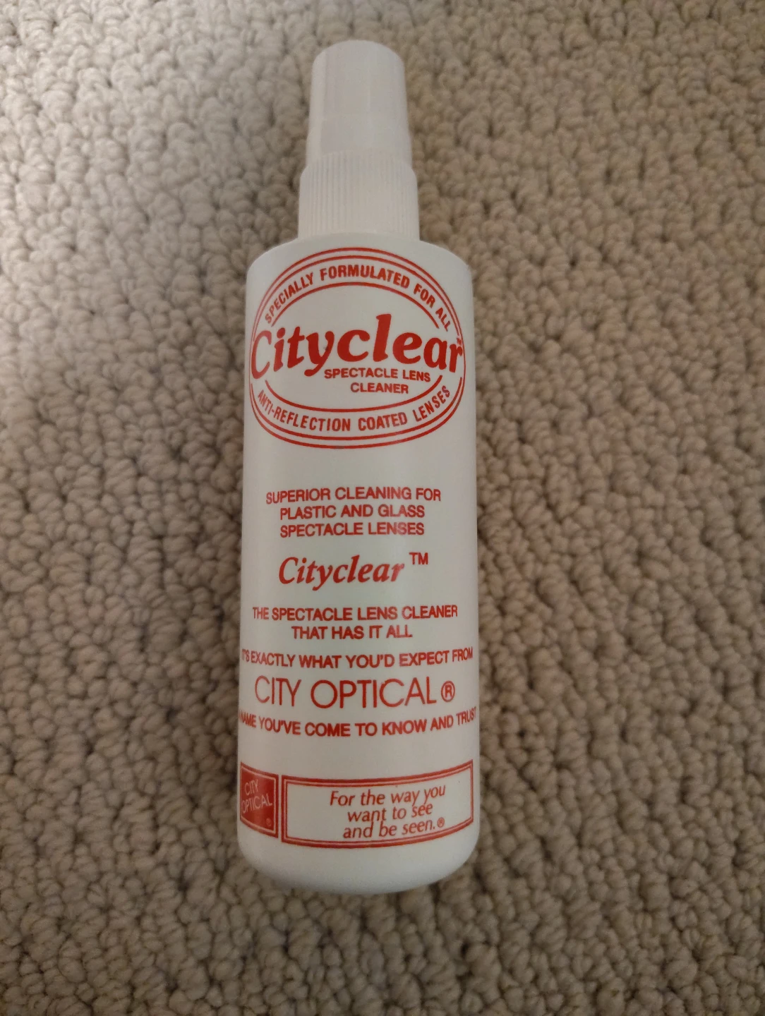 Cityclear Spectacle Lens Cleaner with Spray - photo 2