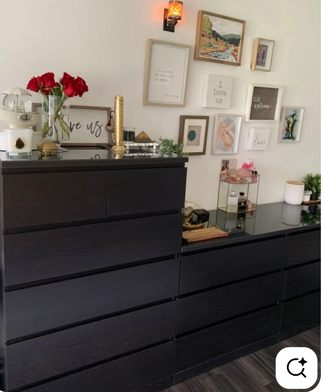 2 ikea malm dressers - photo 2