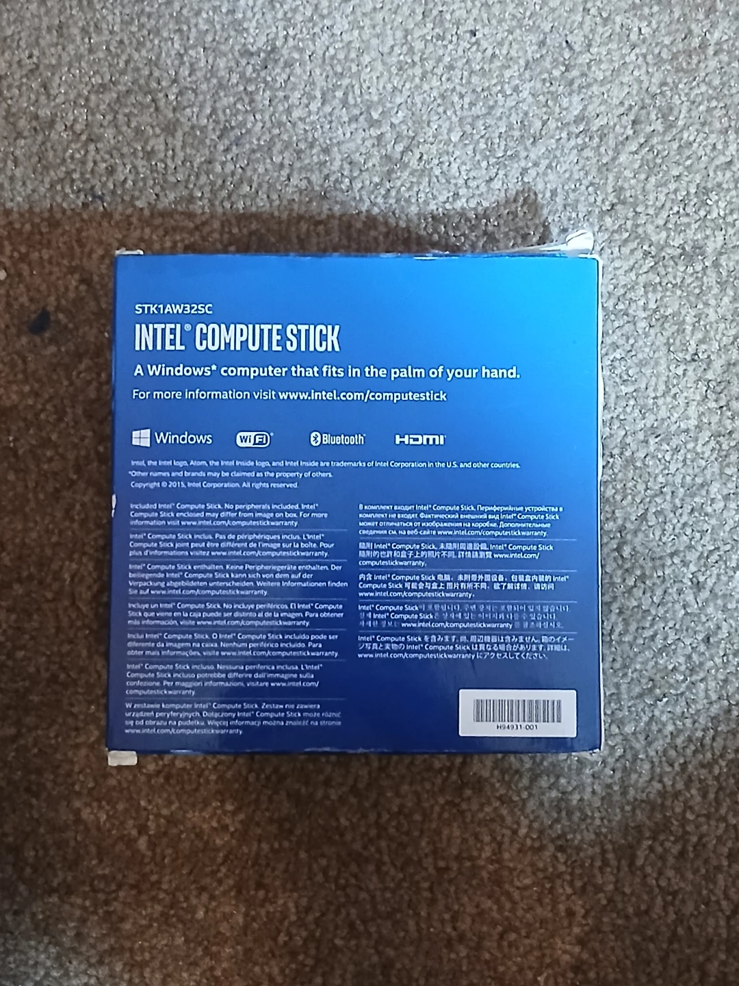 Intel Compute Stick STX1AW325C - photo 3
