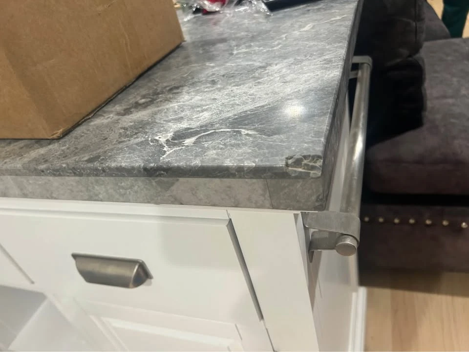 Kitchen Island - marble top - photo 5