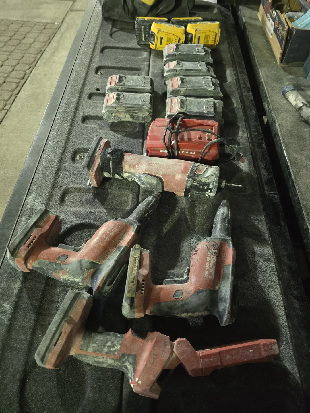Hilti Cordless Tools and Batteries