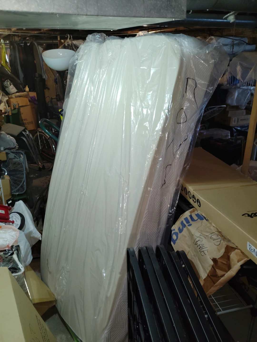 Folding Bed Frame with Mattress - photo 2