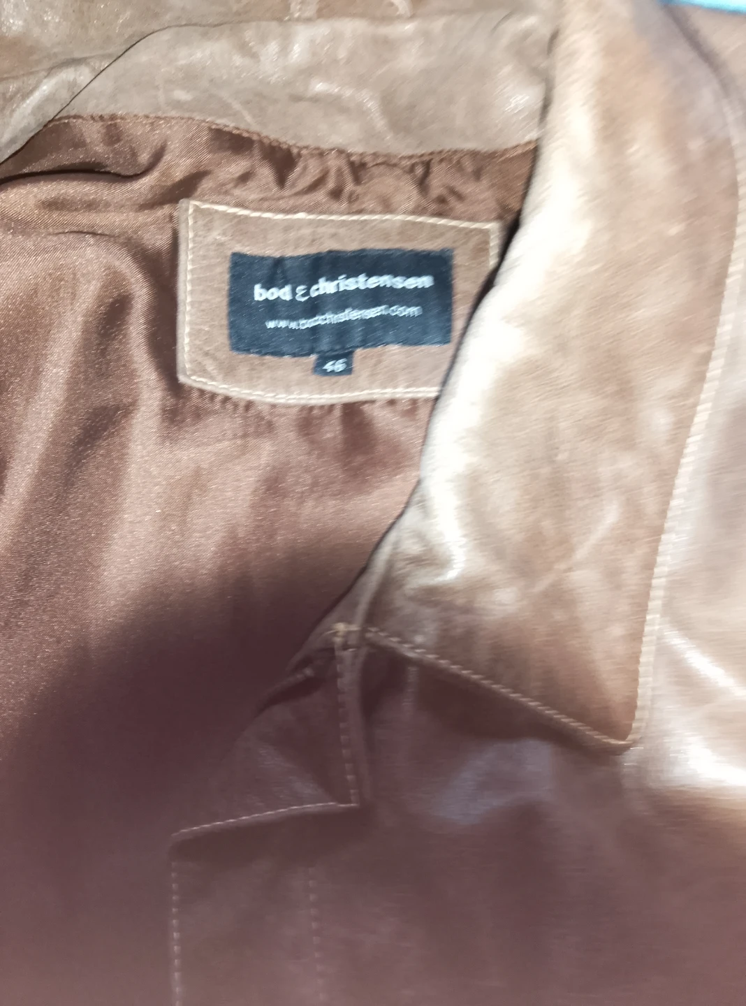 Bod & Christensen Brown Leather Jacket - photo 2