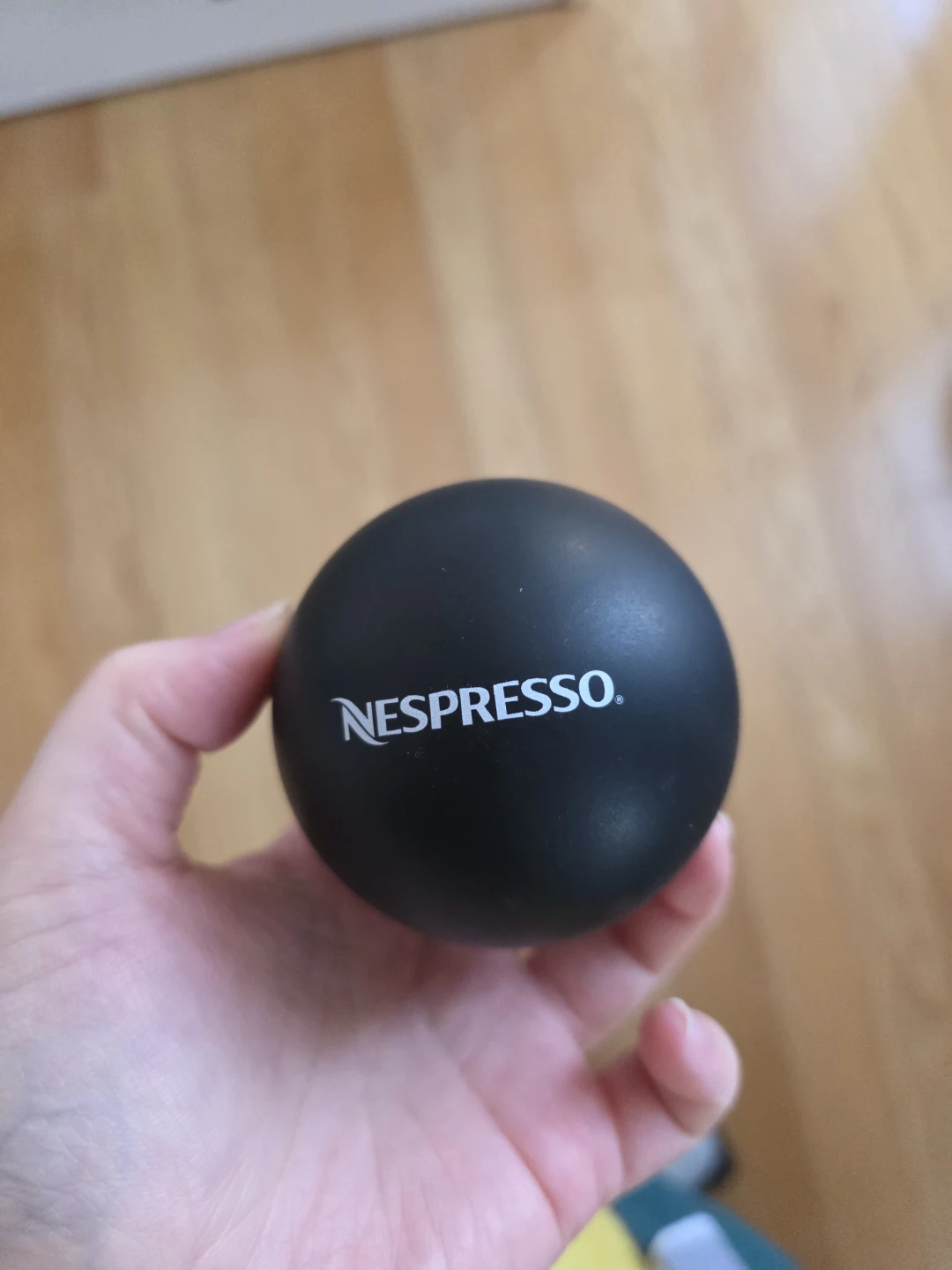 Nespresso stress ball