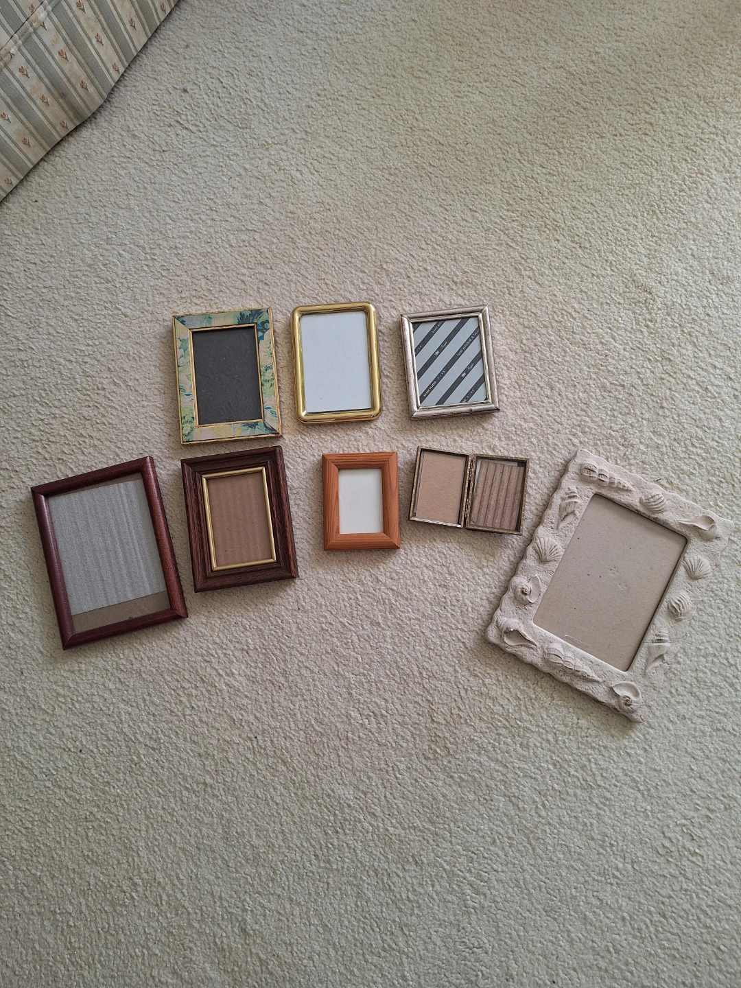Various sized Photo Frames