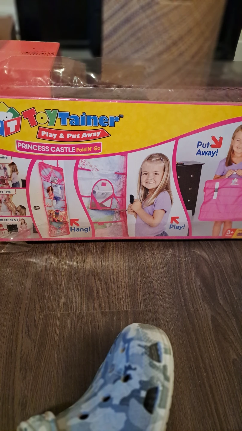 TOYTainer Princess Castle Fold 'n' Go Organizer