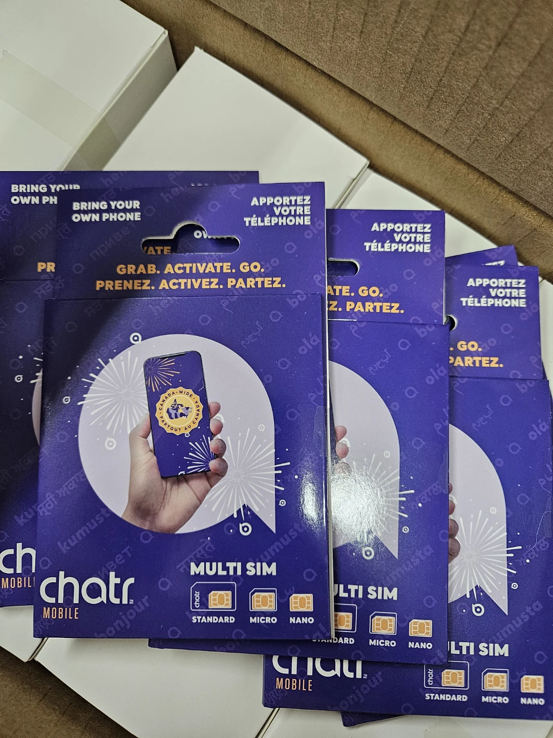 Chatr Mobile Multi SIM Cards