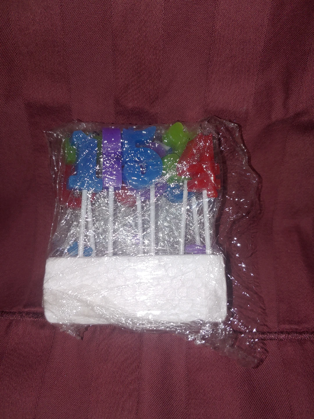 Celebration Number 7 Birthday Candle - photo 2