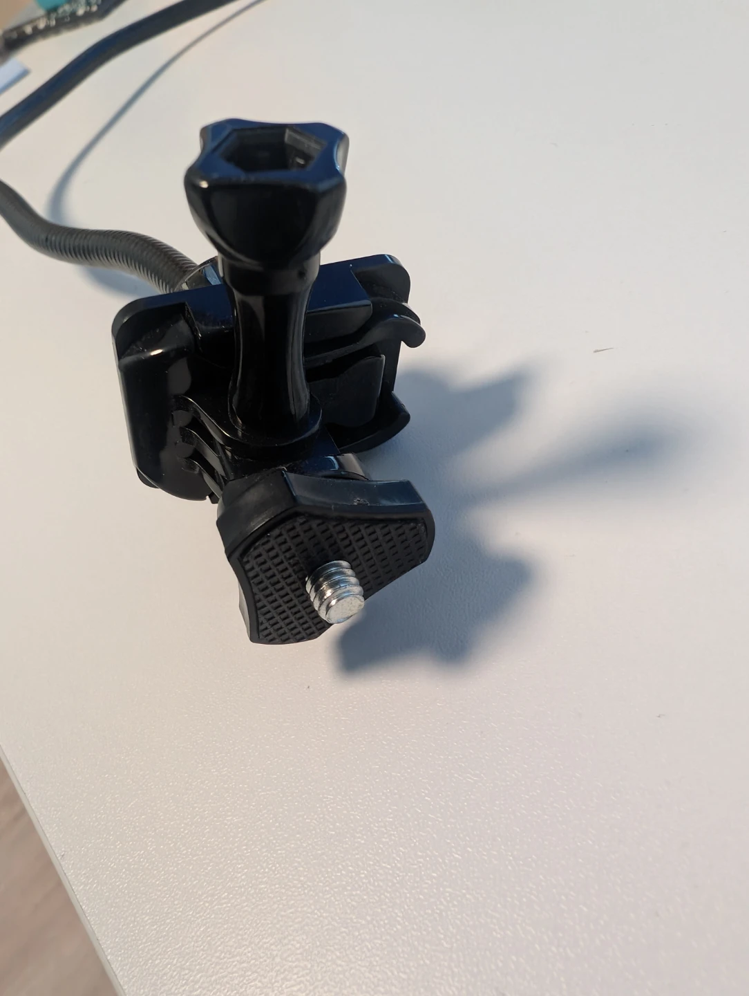 Adjustable Gooseneck Clamp Mount for Action Cameras - photo 2