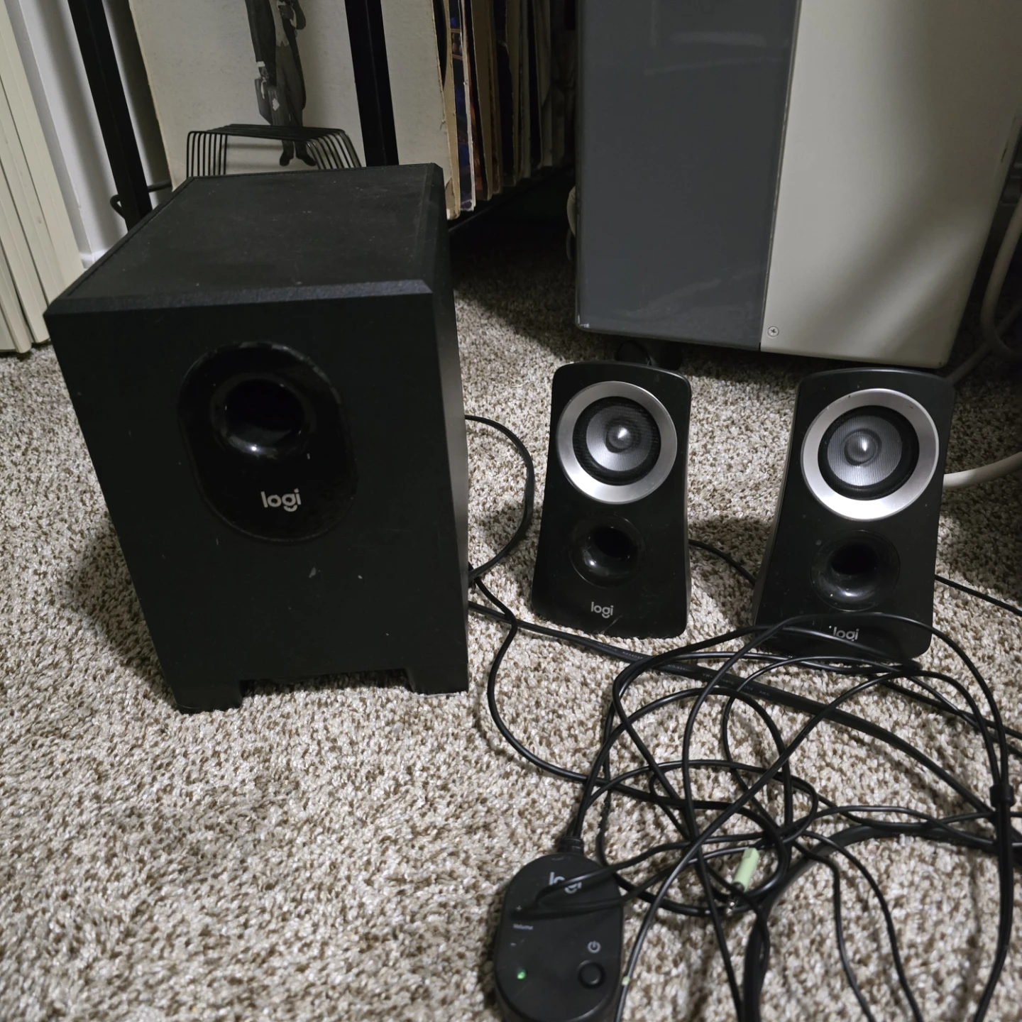 Logi speaker Systm W Subwoofer & Control Pod
