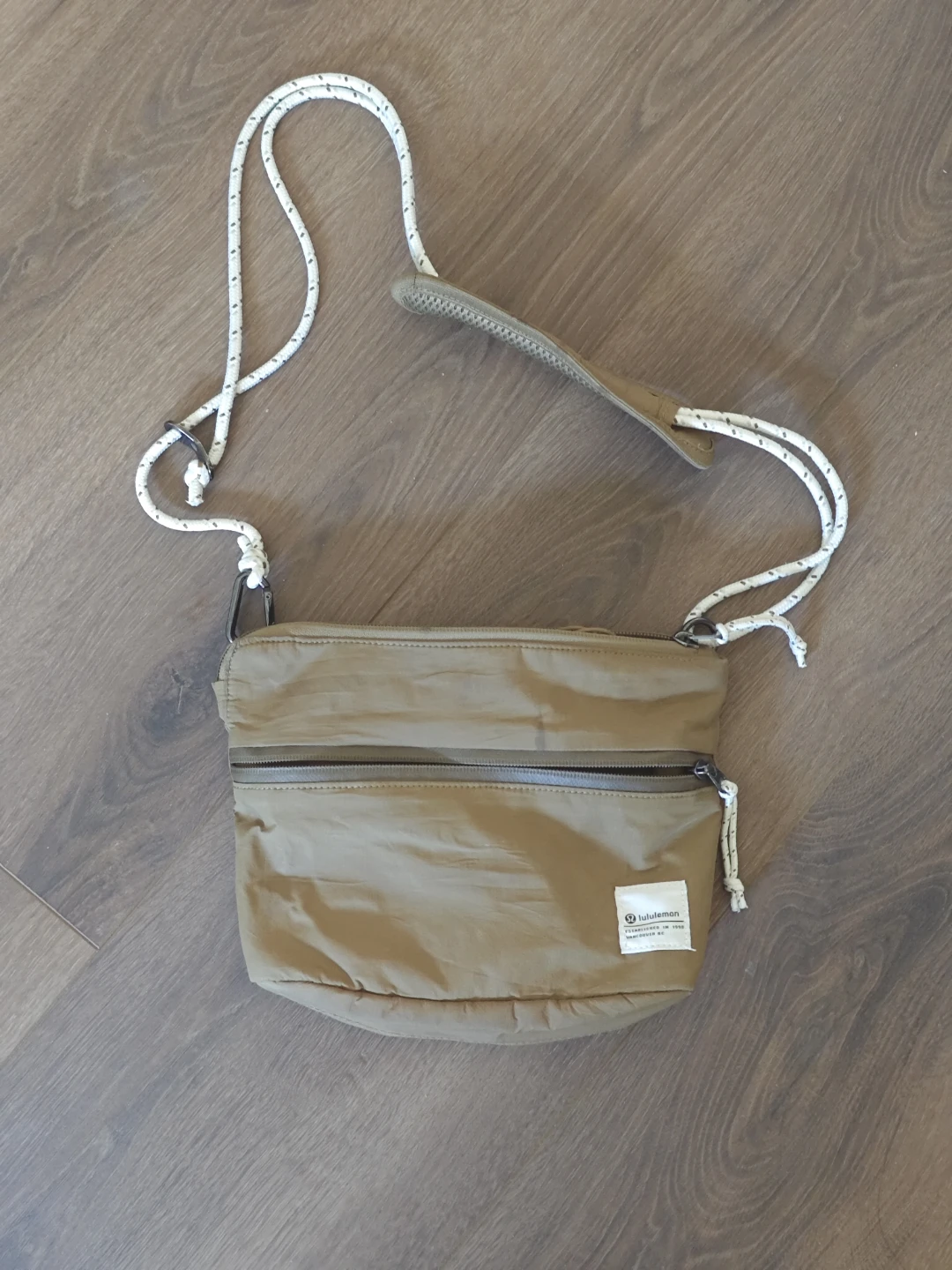 Lululemon Tan Crossbody Bag