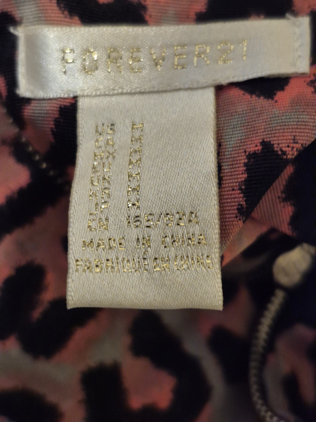 Forever 21 Cheetah Print Dress - Size Small - photo 3