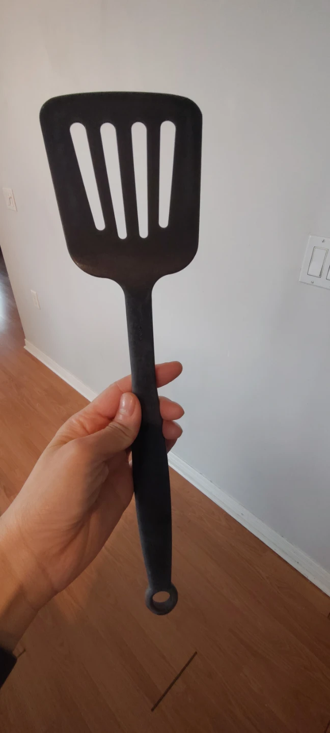 Black Slotted Spatula - photo 2