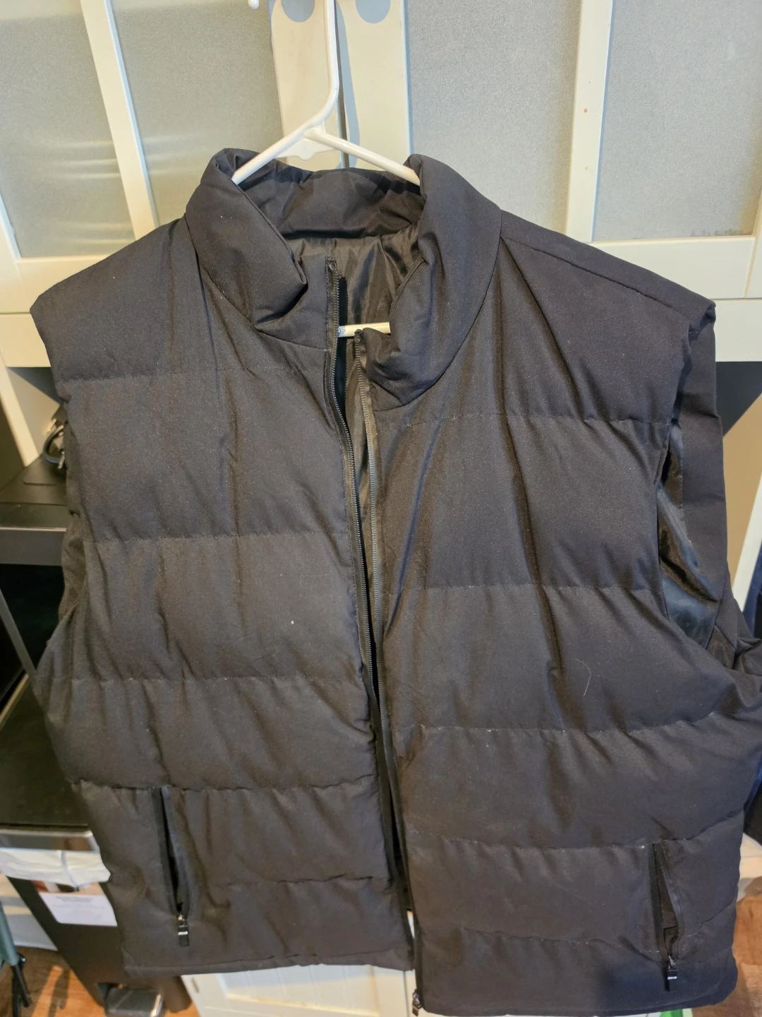 Black Puffer Vest