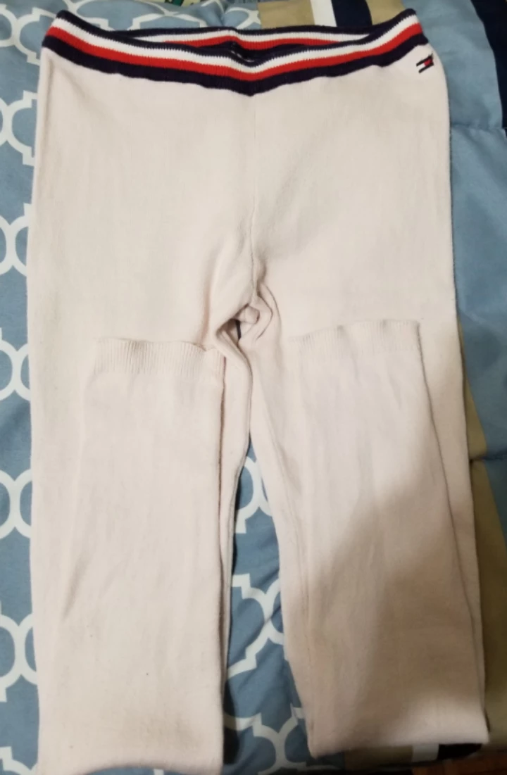 Tommy Hilfiger babyPink Leggings  4-5🌱