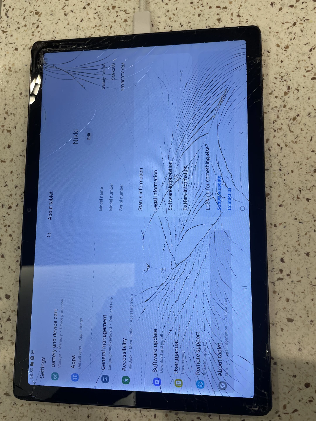 Samsung Galaxy a8 tablet