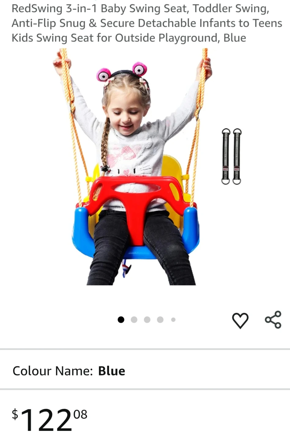RedSwing 3-in-1 Baby Swing Seat