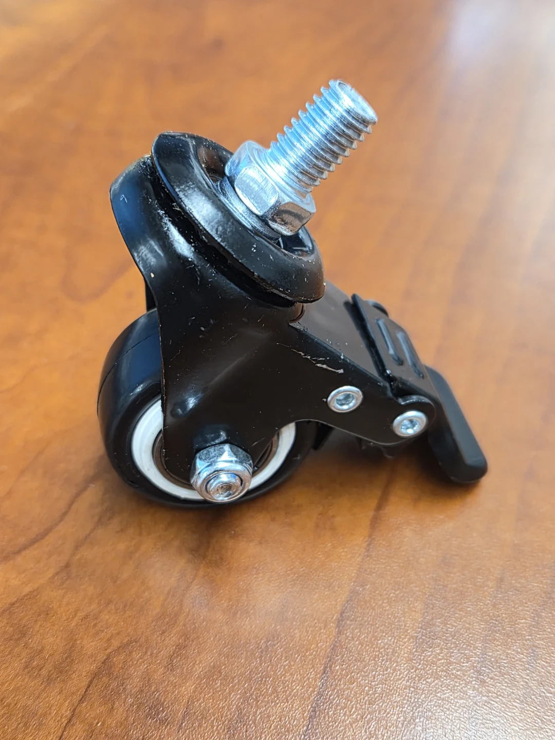 Black Swivel Caster Wheel with Brake