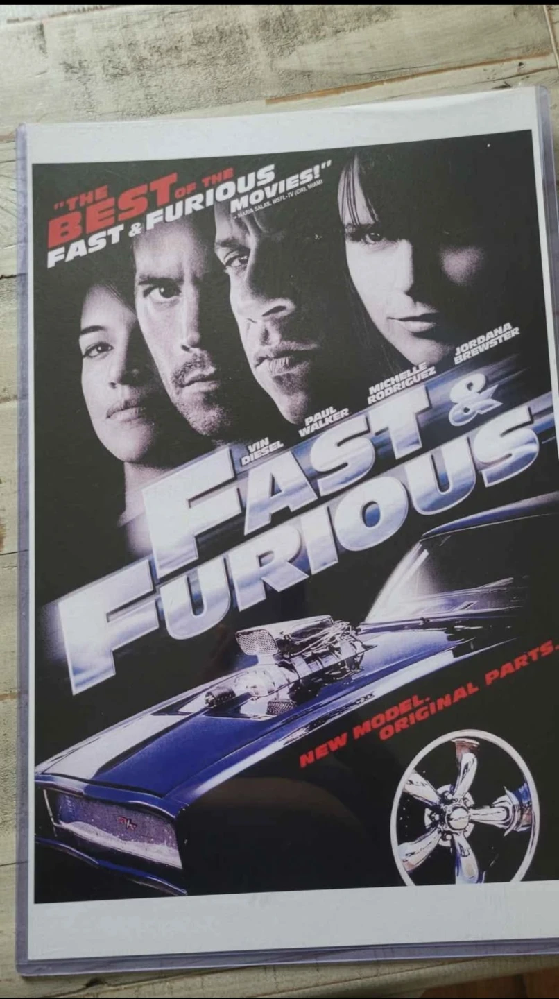 Fast & Furious poster