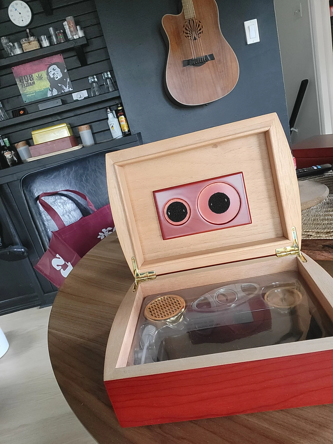 Cigar Humidor Box with Accessories - photo 2