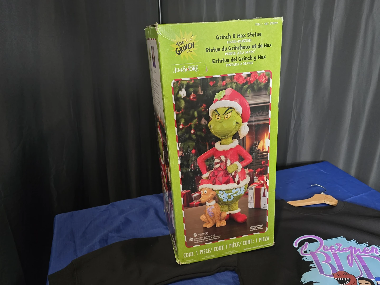 Jim Shore Dr. Seuss Grinch & Max Statue