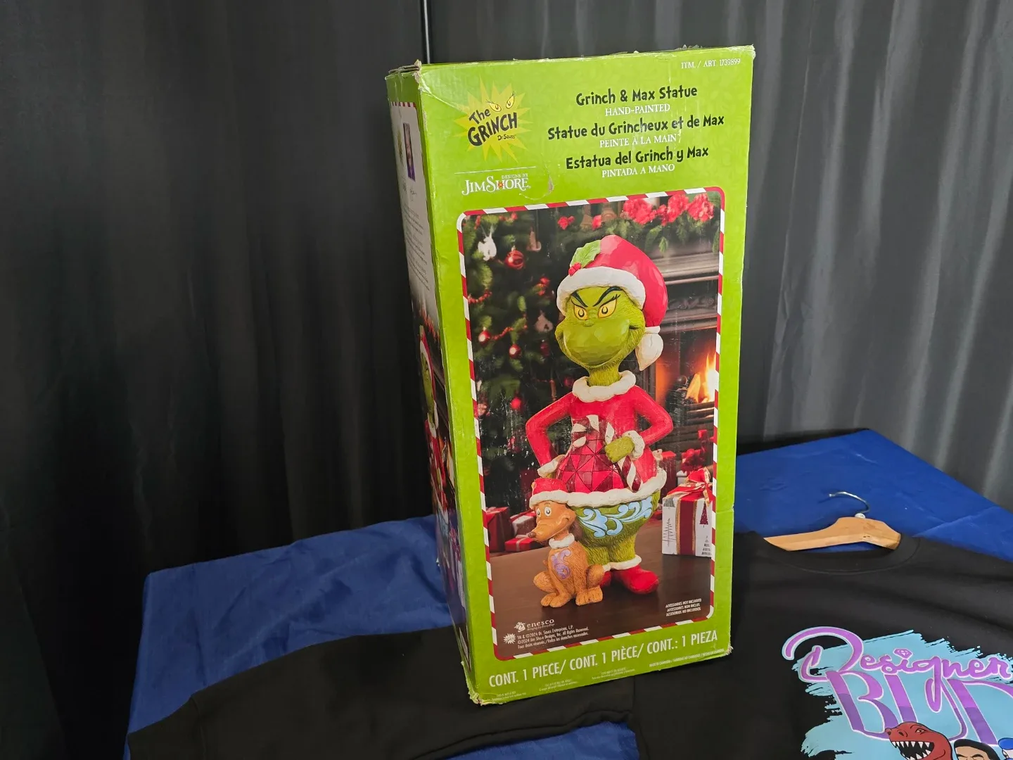 Jim Shore Dr. Seuss Grinch & Max Statue