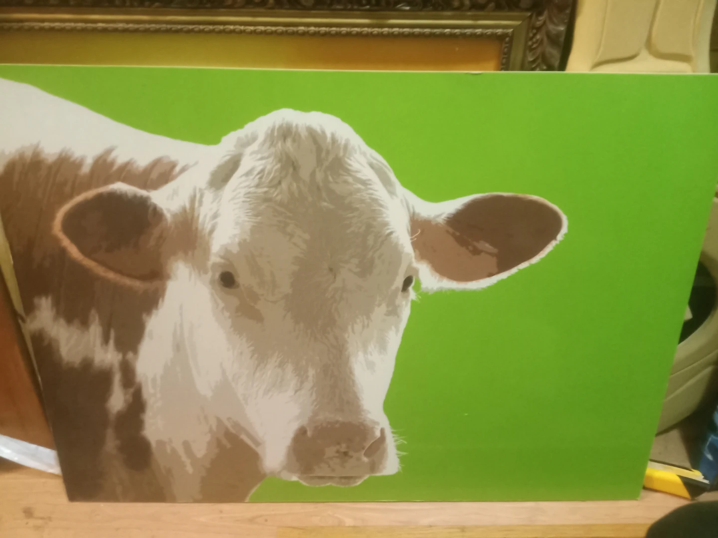 Cow Portrait Wall Art